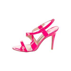 ❤️Manolo Blahnik Patent Leather Pink Slingback Heels❤️